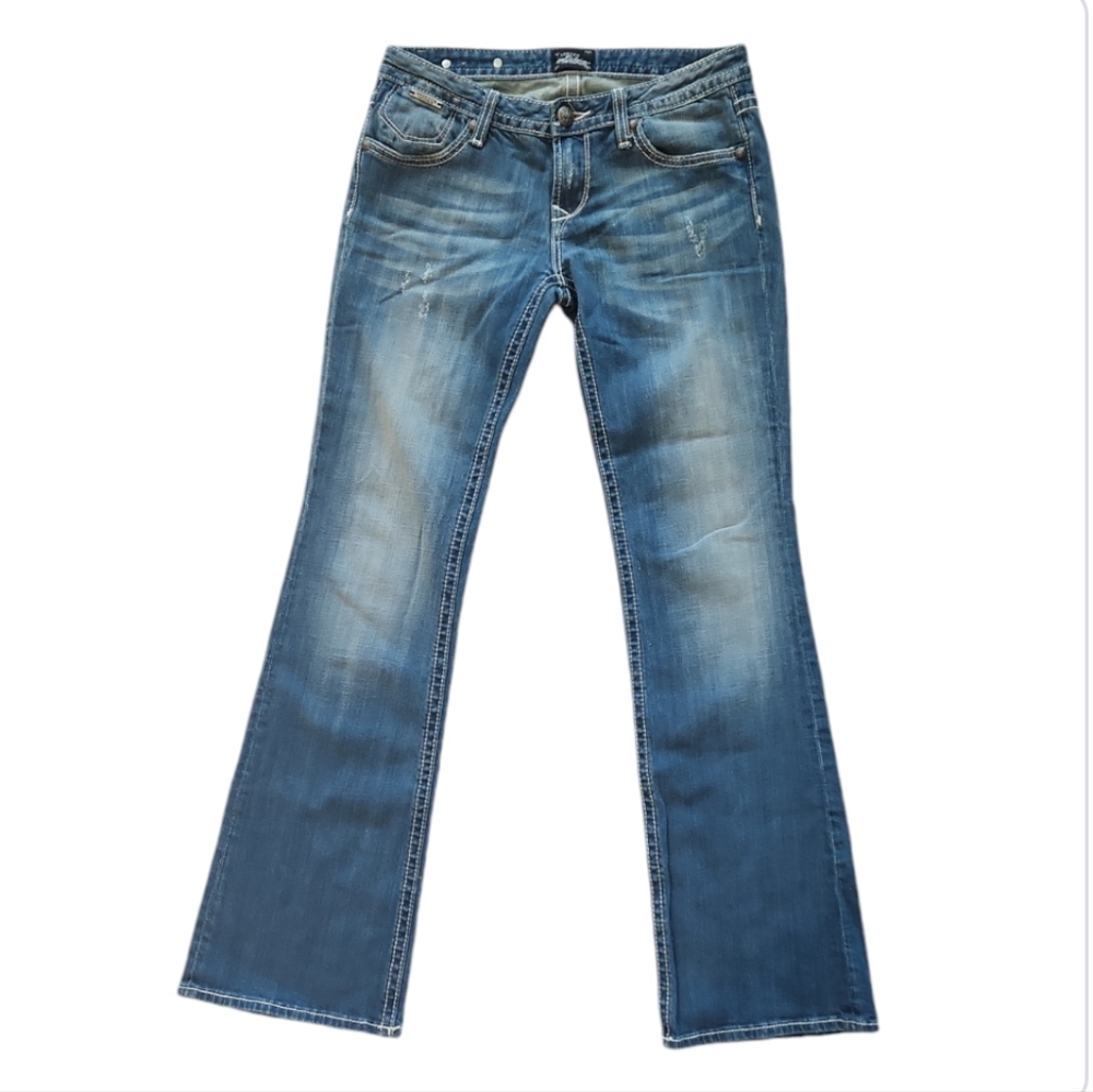 Express Women's Blue Boot Cut Jeans
